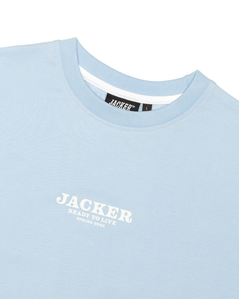 ADDICTED - T-SHIRT - BLUE