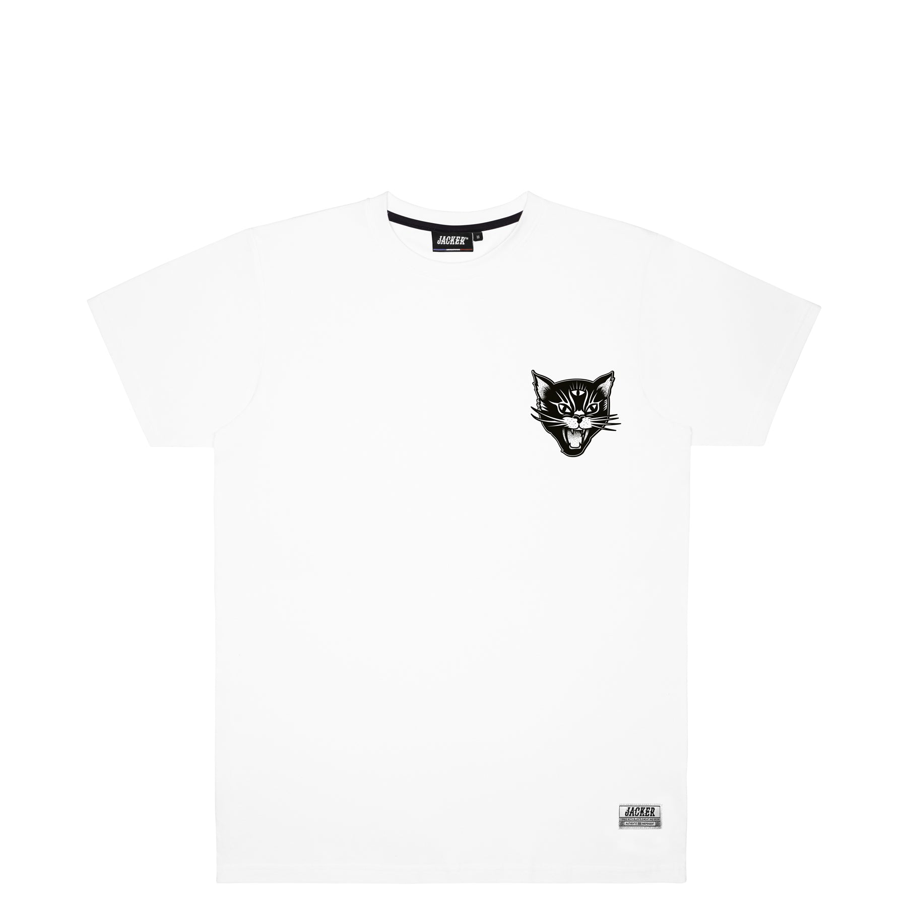 Black and hotsell white cat shirt