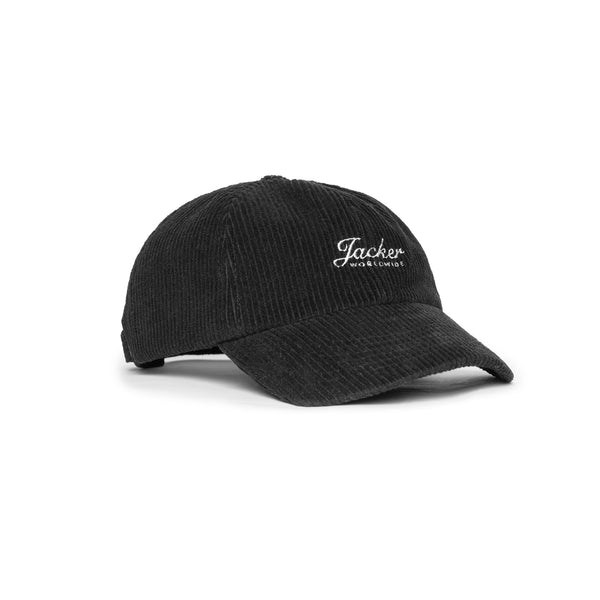 CORDUROY CAP - BLACK
