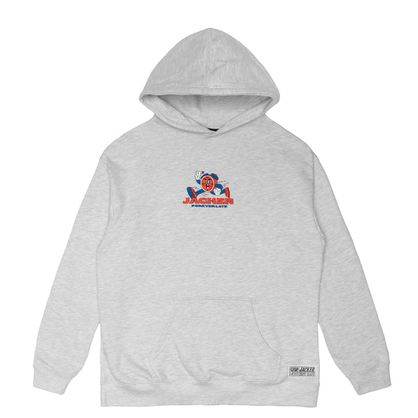 FOREVER LATE - HOODIE - HEATHER GREY