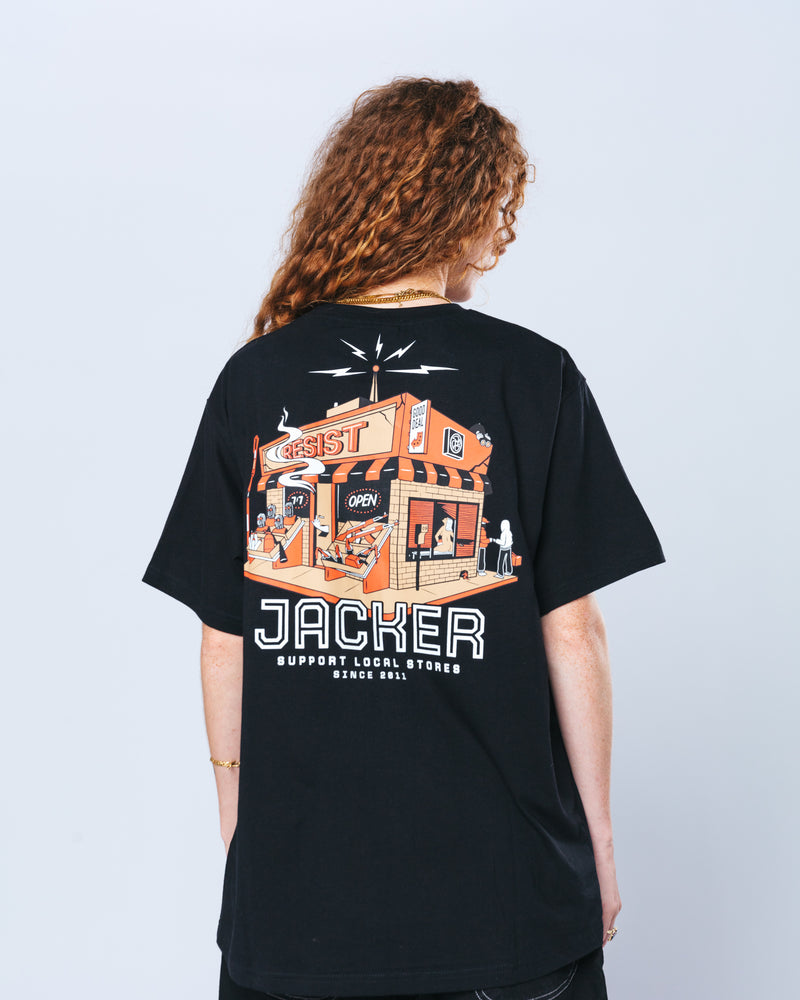 LIQUOR STORE - T-SHIRT - BLACK