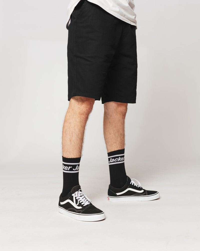 CLASSIC TWILL SHORT - BLACK
