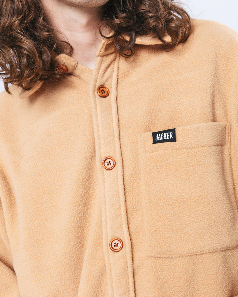 POLAR - OVERSHIRT - TAN