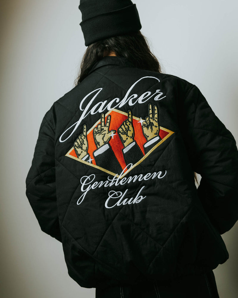 GENTLEMEN CLUB - JACKET - BLACK