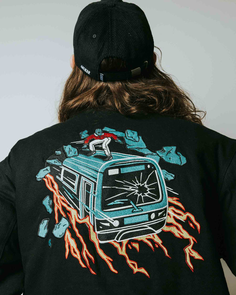 TRAIN SURFING - JACKET - BLACK