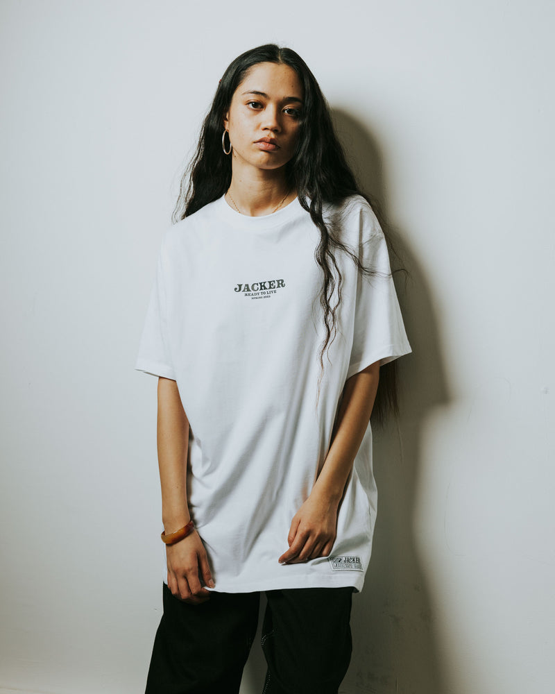 ADDICTED - T-SHIRT - WHITE