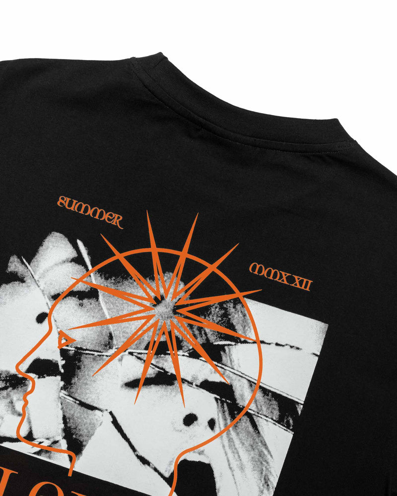 PLEASURE - T-SHIRT - BLACK