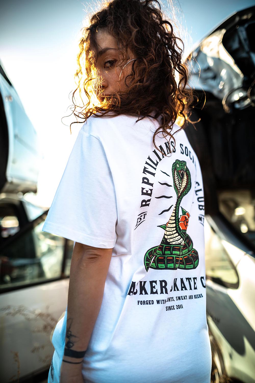 SOCIAL CLUB - T-SHIRT - WHITE - JACKER