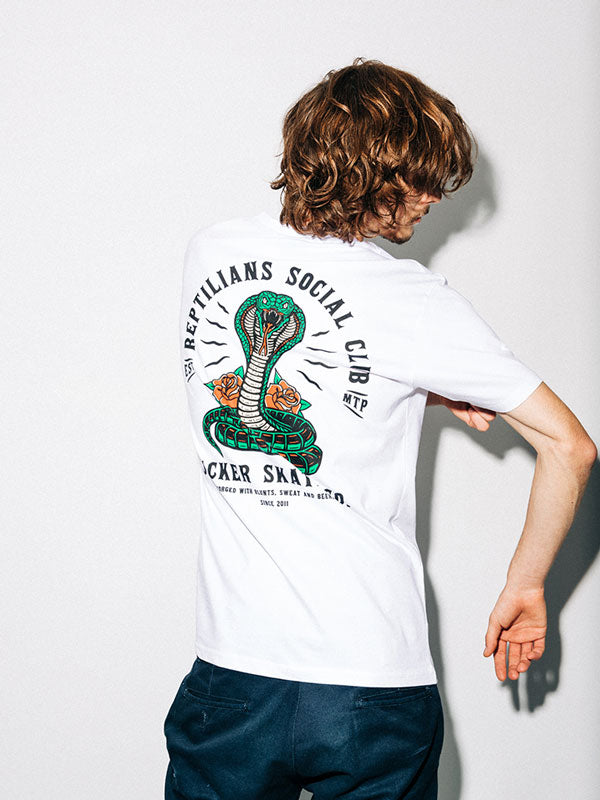 SOCIAL CLUB - T-SHIRT - WHITE - JACKER