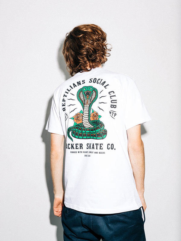 SOCIAL CLUB - T-SHIRT - WHITE - JACKER