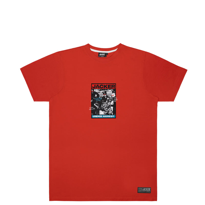 BUSTED - T-SHIRT - RED