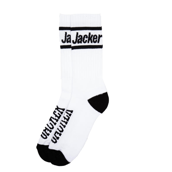 AFTER LOGO - CHAUSSETTES - WHITE - JACKER